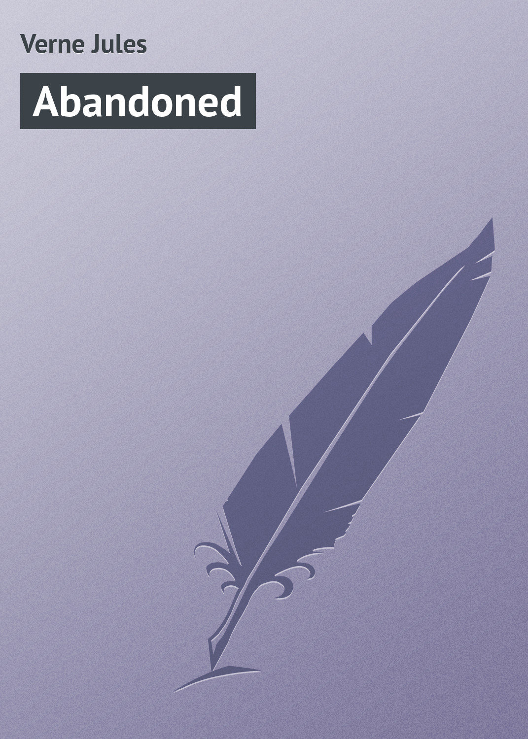 Обложка книги «Abandoned»