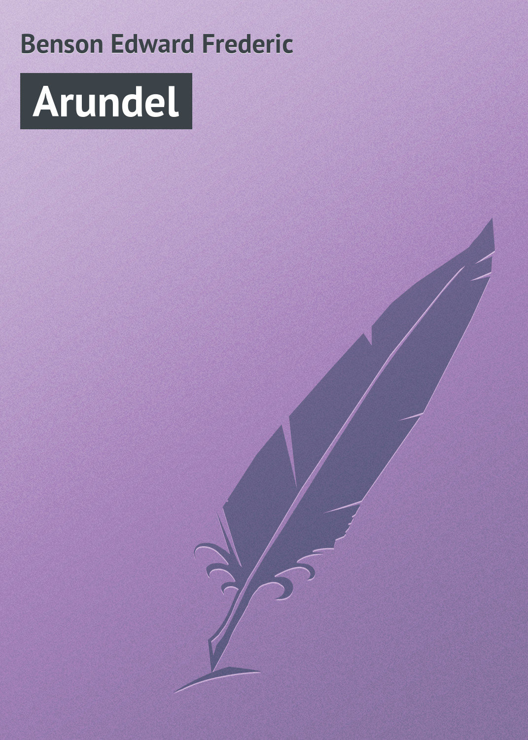 Обложка книги «Arundel»
