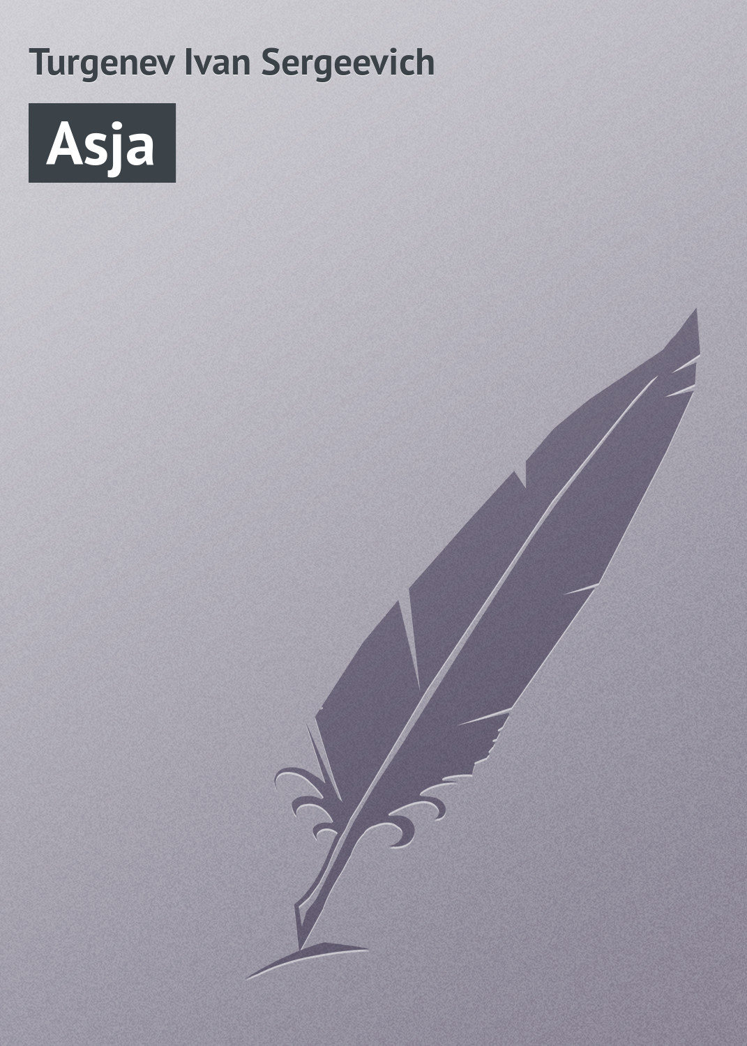 Обложка книги «Asja»