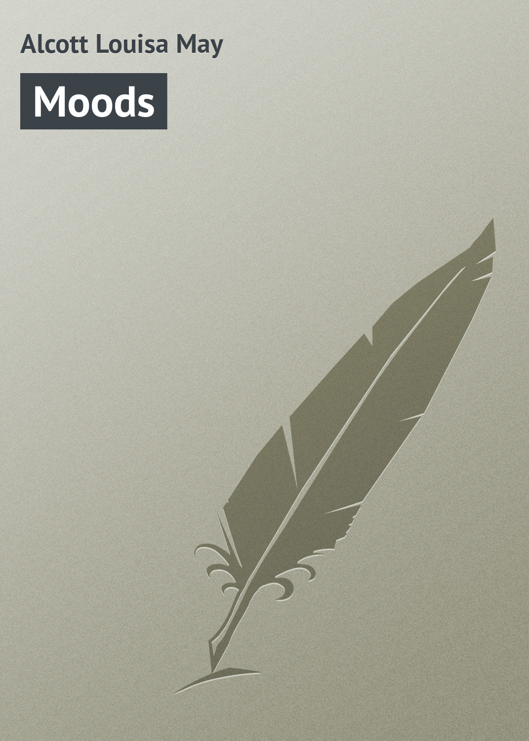 Обложка книги «Moods»