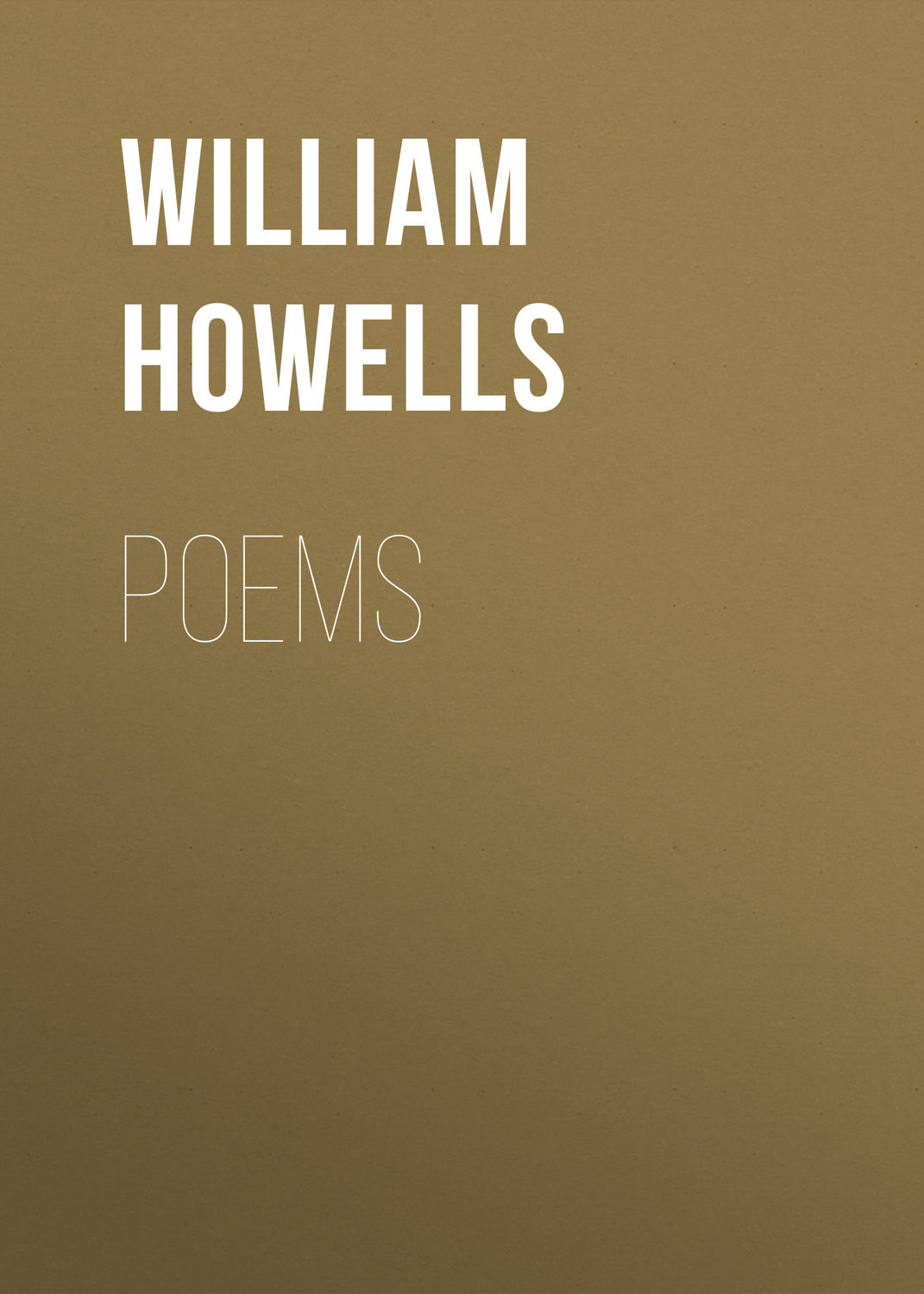 Обложка книги «Poems»