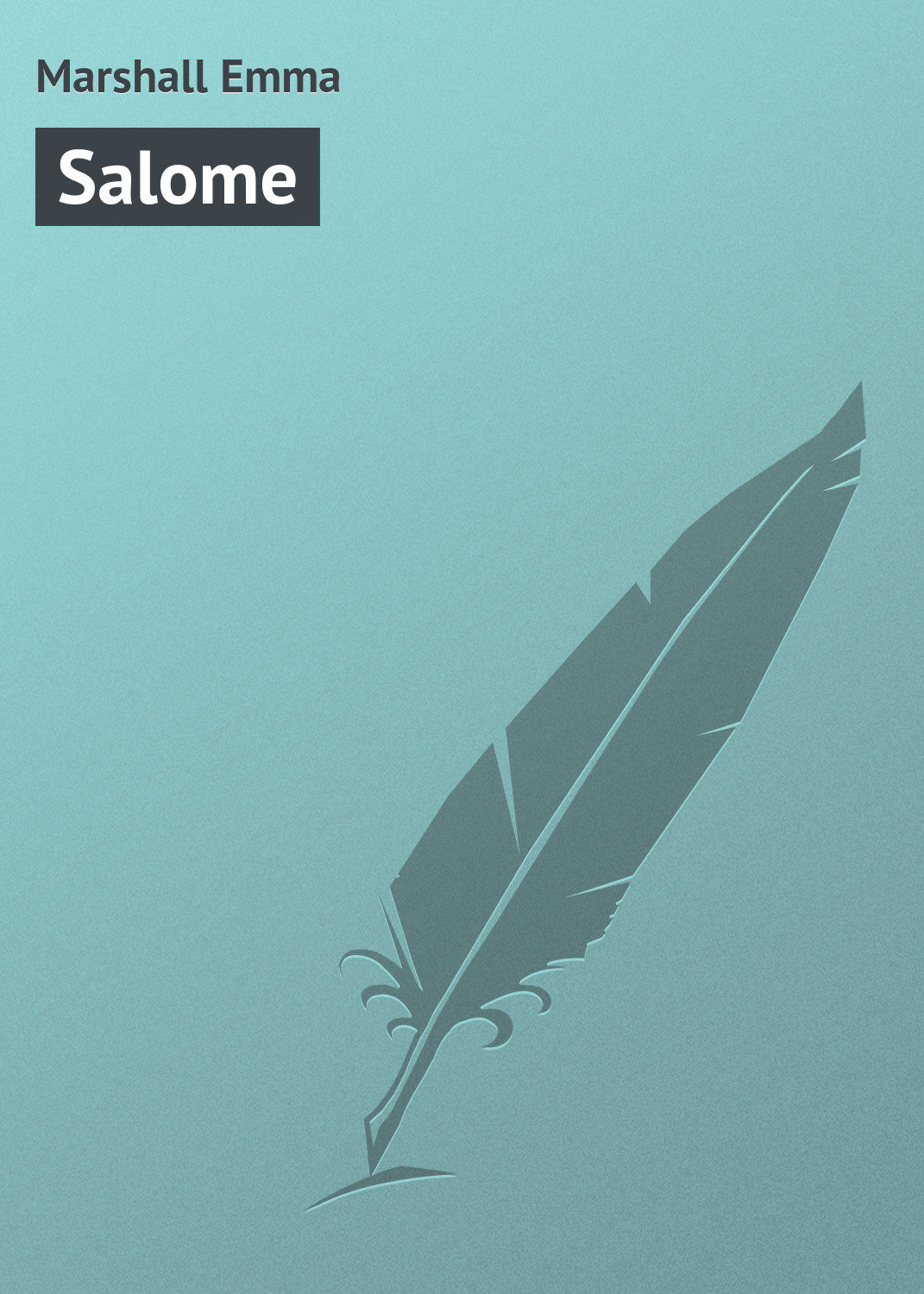 Обложка книги «Salome»