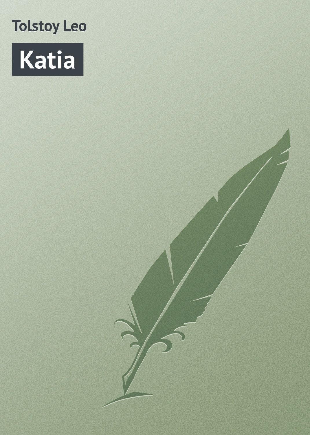 Обложка книги «Katia»