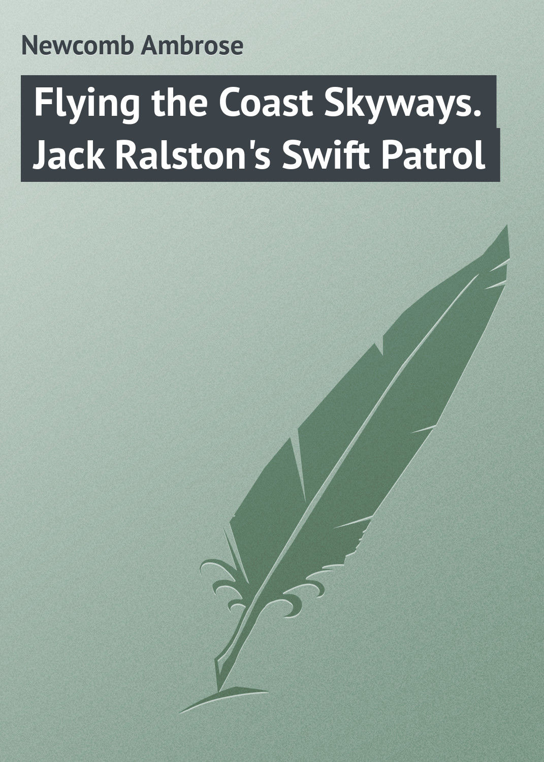 Обложка книги «Flying the Coast Skyways. Jack Ralston's Swift Patrol»