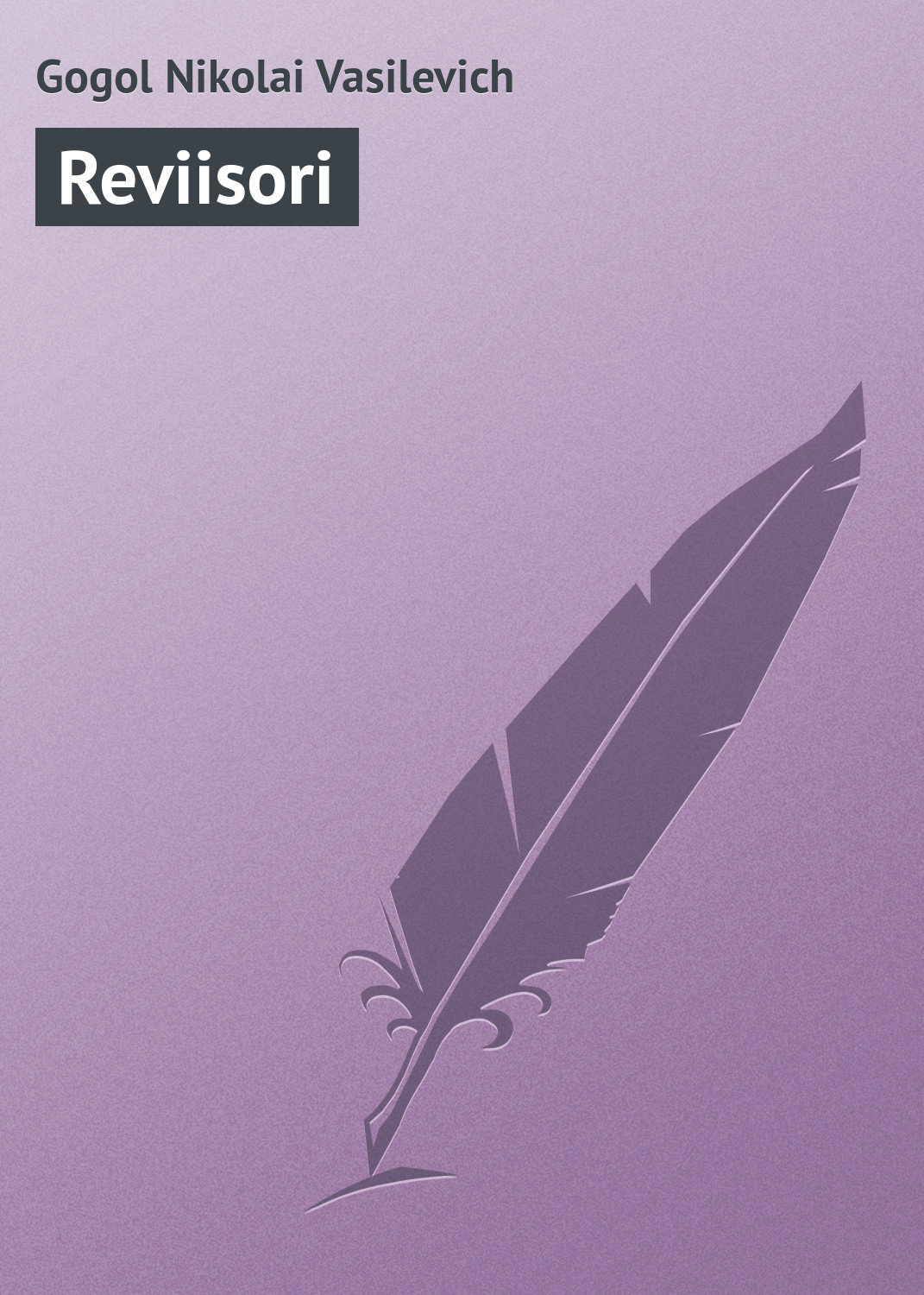 Обложка книги «Reviisori»