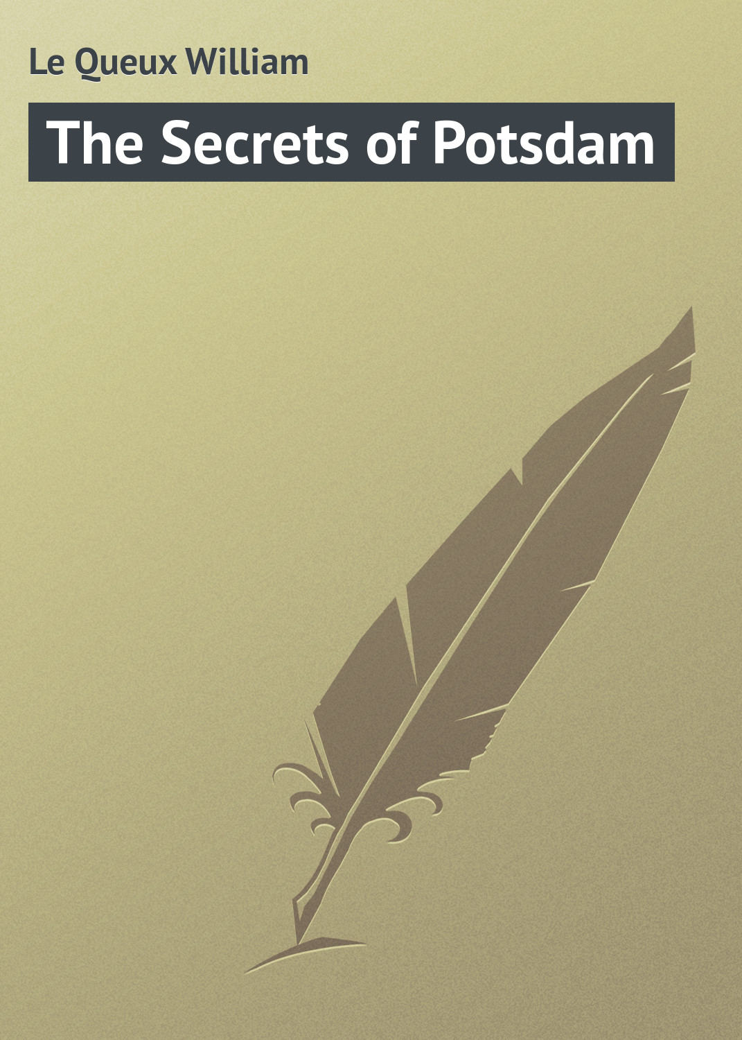Обложка книги «The Secrets of Potsdam»