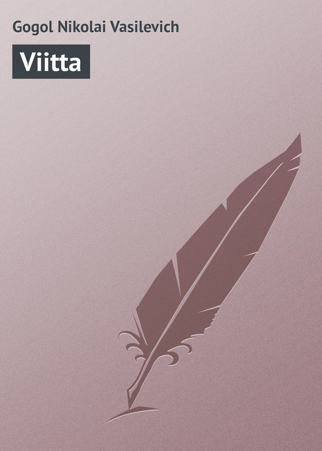 Обложка книги «Viitta»