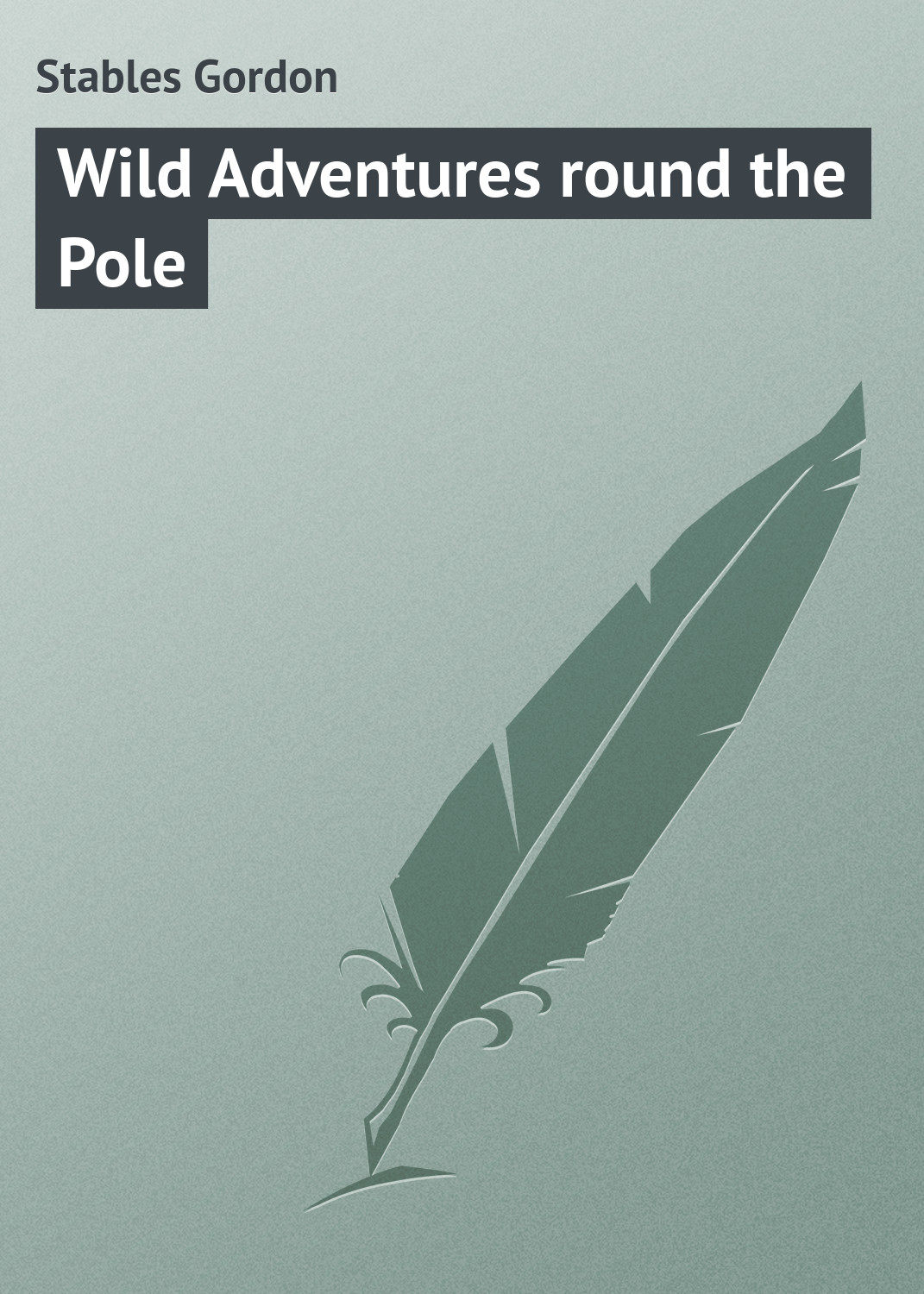 Обложка книги «Wild Adventures round the Pole»