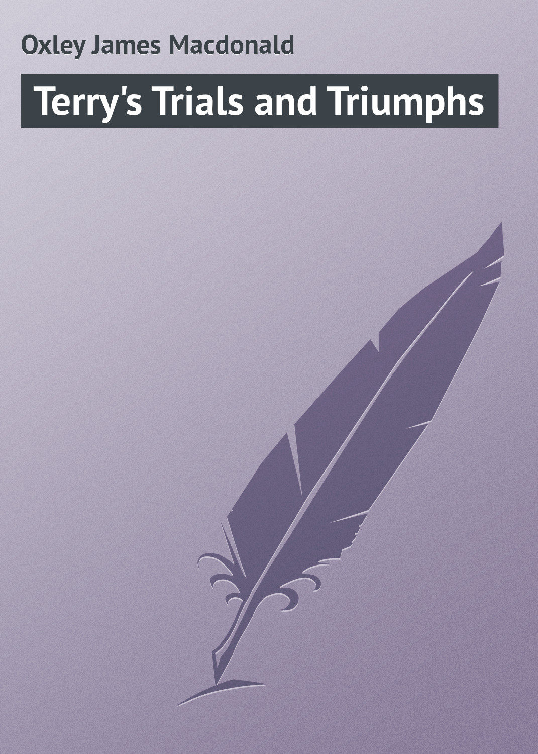 Обложка книги «Terry's Trials and Triumphs»