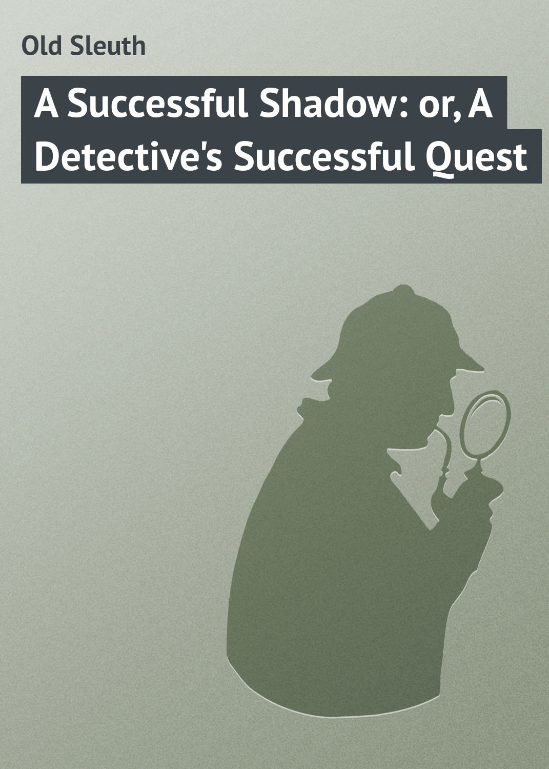 Обложка книги «A Successful Shadow: or, A Detective's Successful Quest»