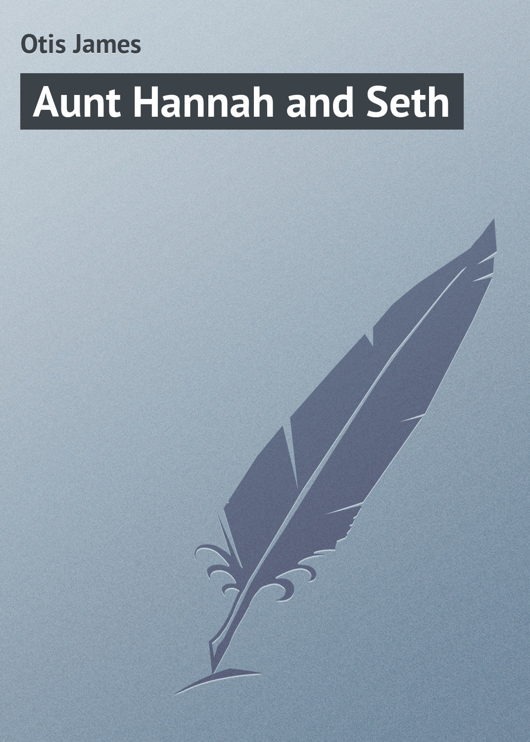 Обложка книги «Aunt Hannah and Seth»
