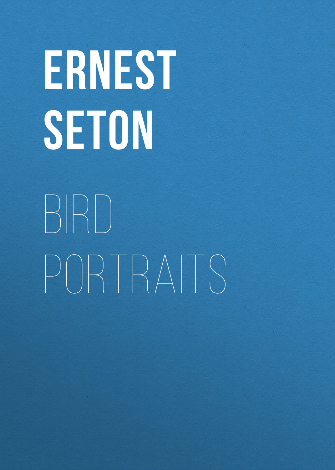 Обложка книги «Bird Portraits»