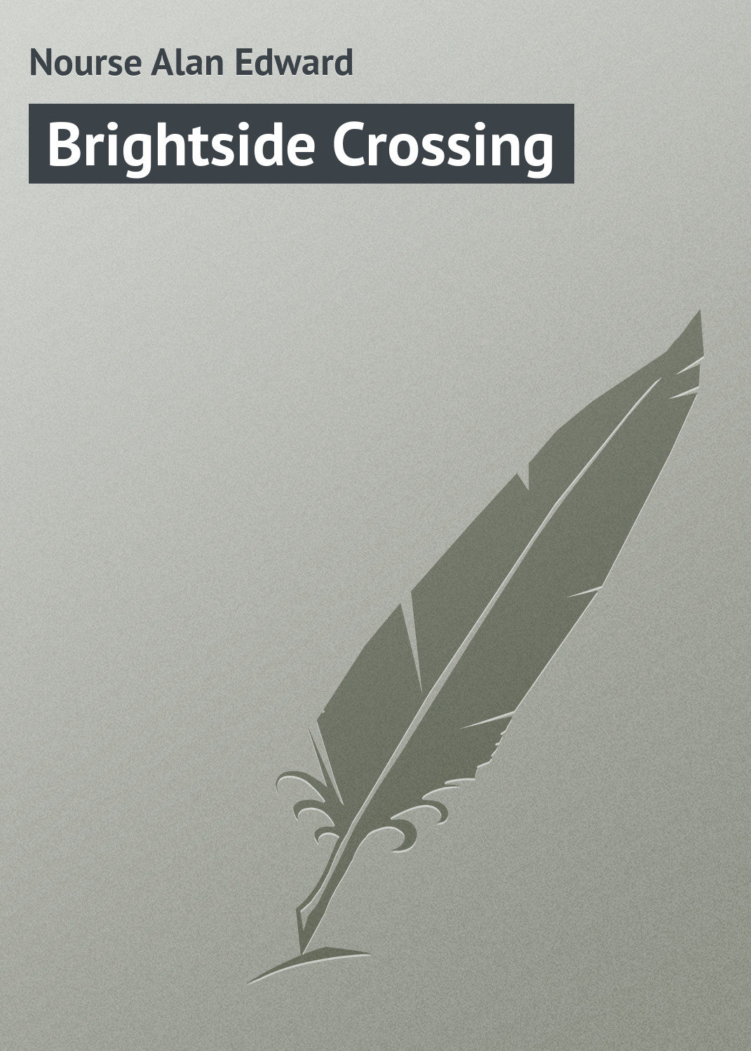 Обложка книги «Brightside Crossing»