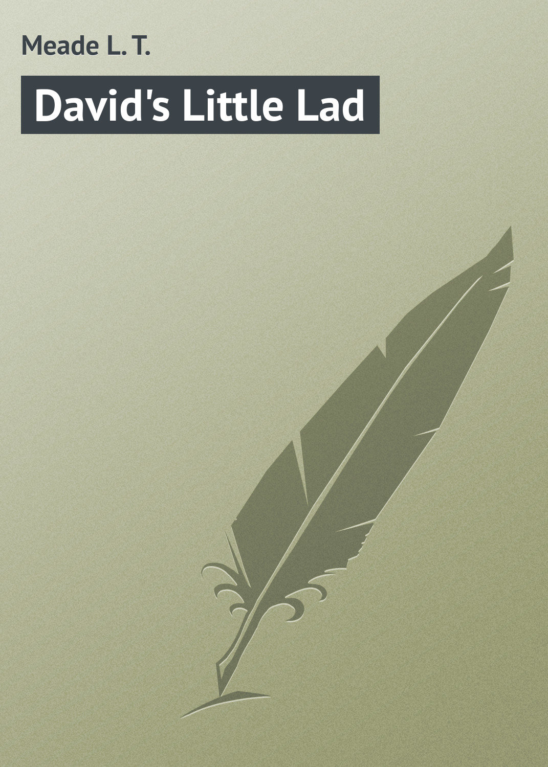 Обложка книги «David's Little Lad»