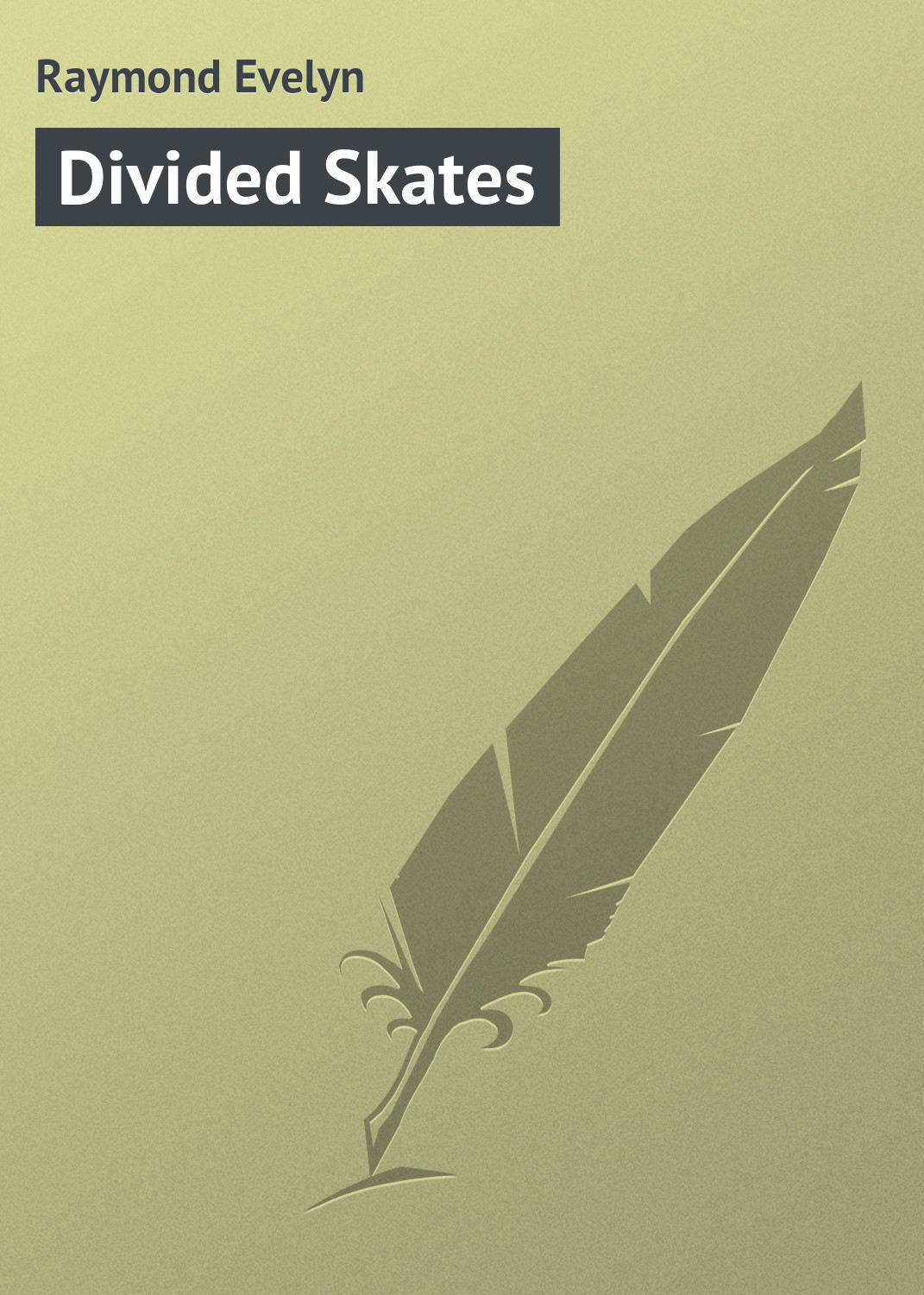 Обложка книги «Divided Skates»