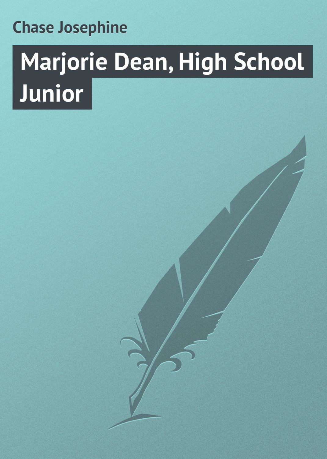 Обложка книги «Marjorie Dean, High School Junior»