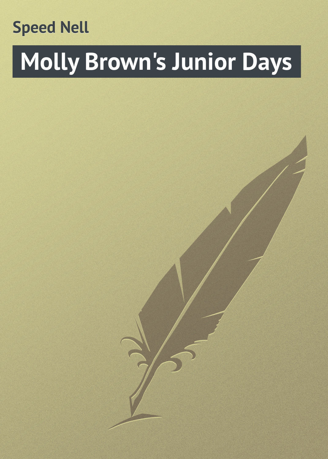 Обложка книги «Molly Brown's Junior Days»