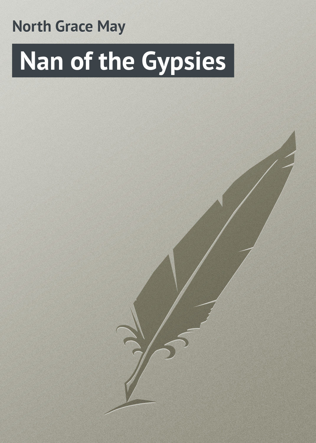 Обложка книги «Nan of the Gypsies»