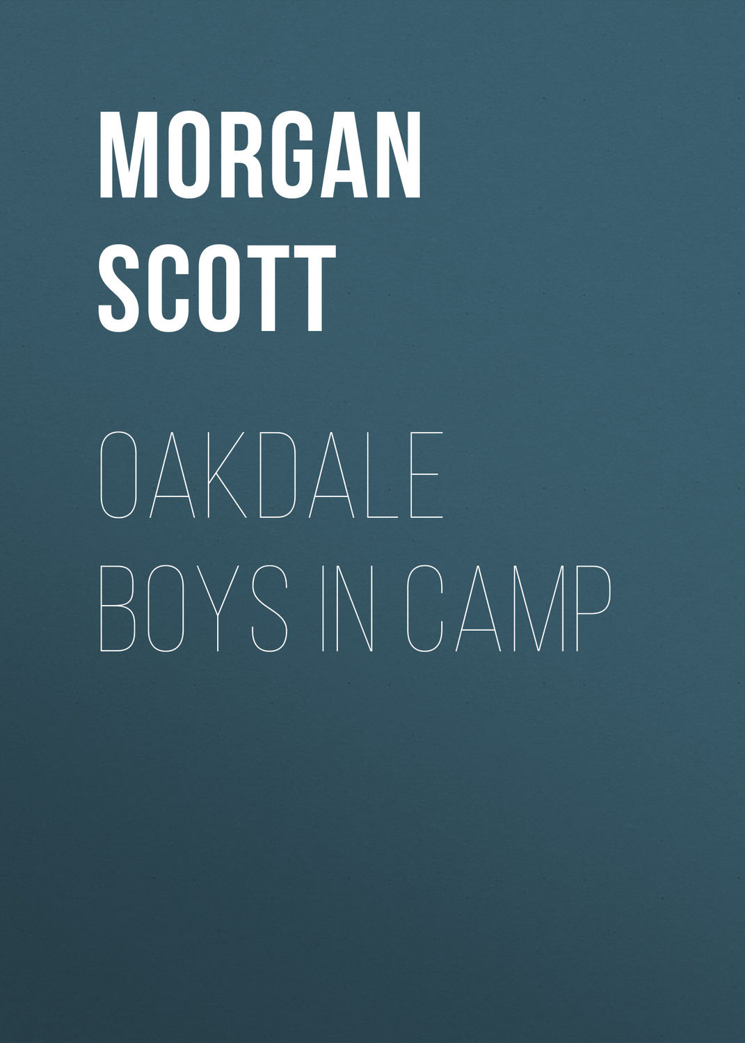 Обложка книги «Oakdale Boys in Camp»