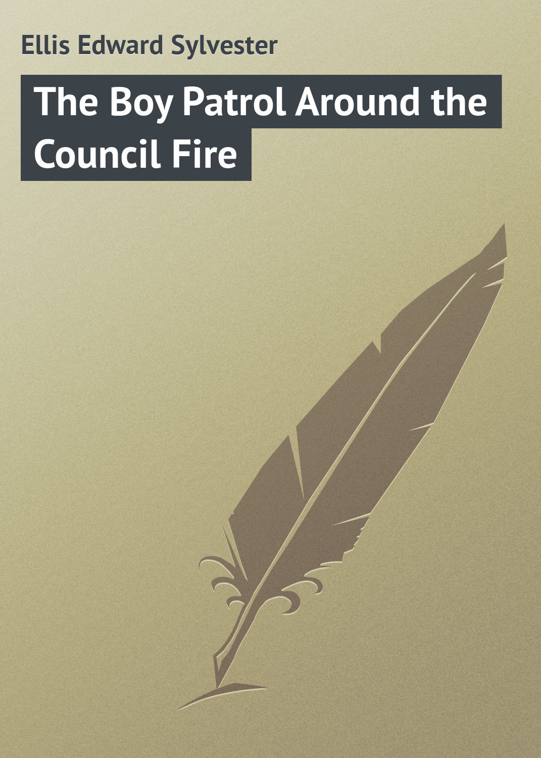 Обложка книги «The Boy Patrol Around the Council Fire»