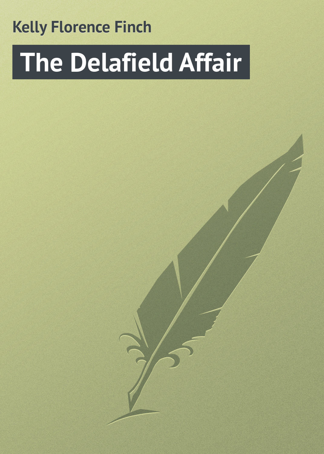 Обложка книги «The Delafield Affair»