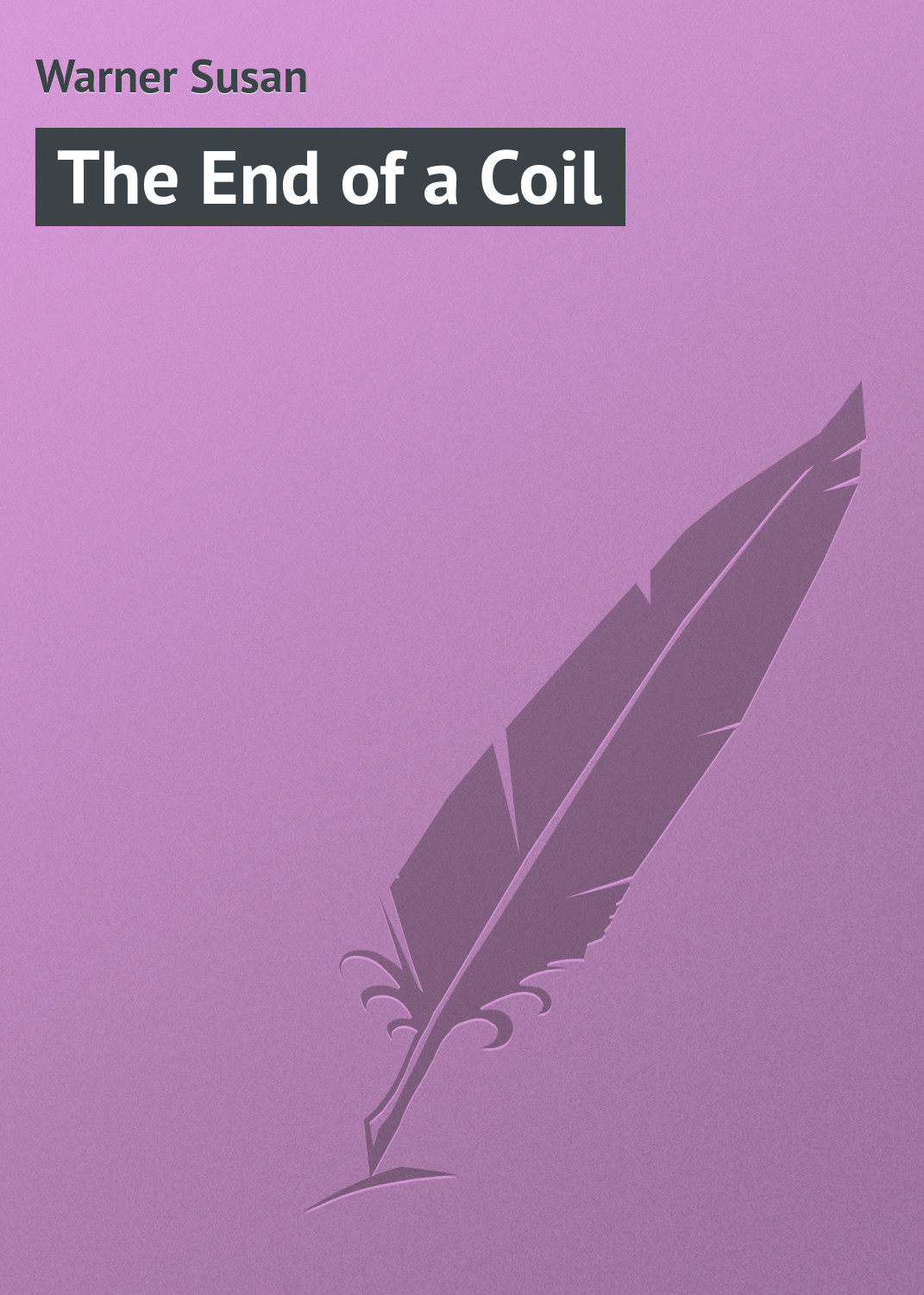 Обложка книги «The End of a Coil»