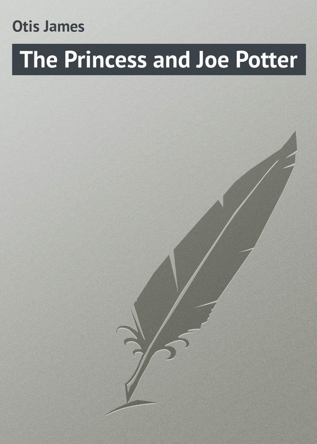 Обложка книги «The Princess and Joe Potter»
