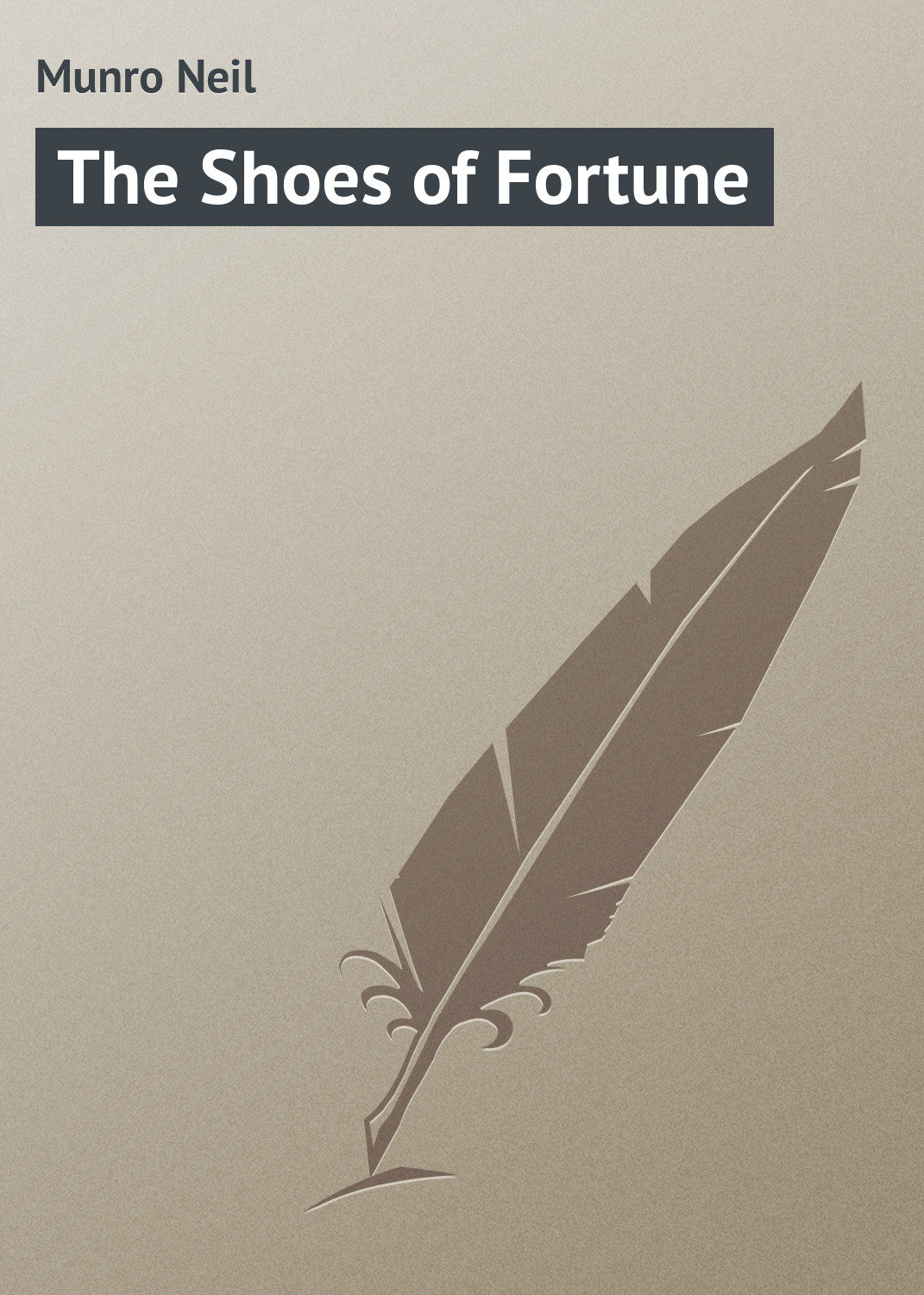 Обложка книги «The Shoes of Fortune»