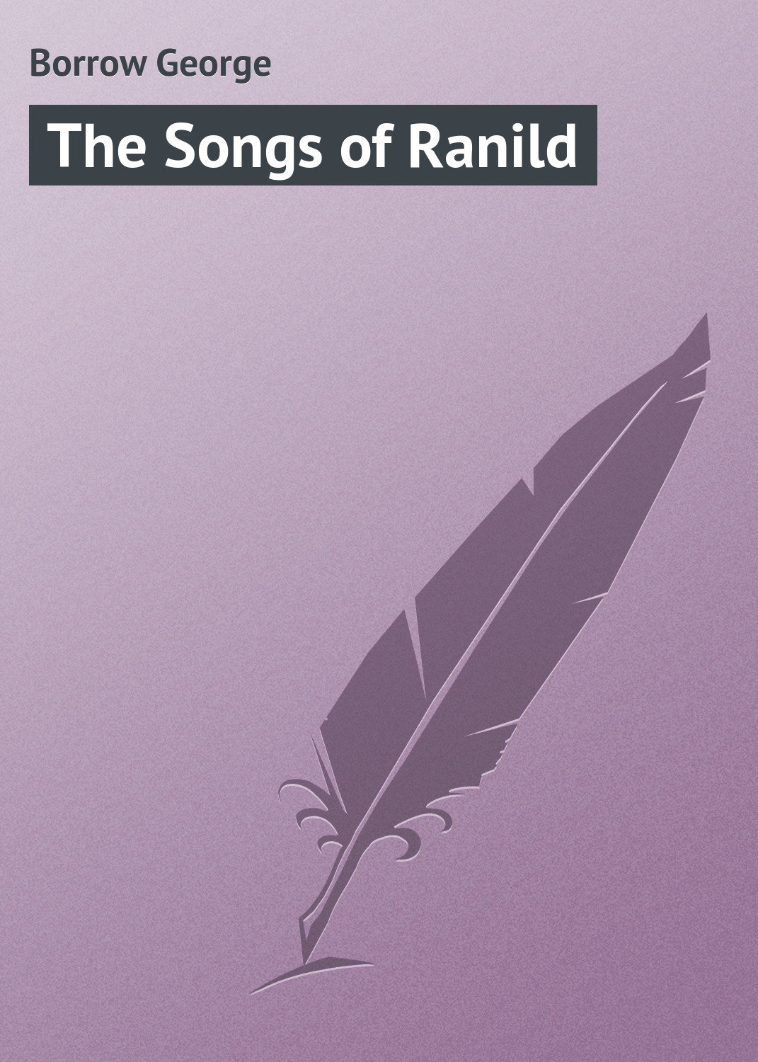 Обложка книги «The Songs of Ranild»