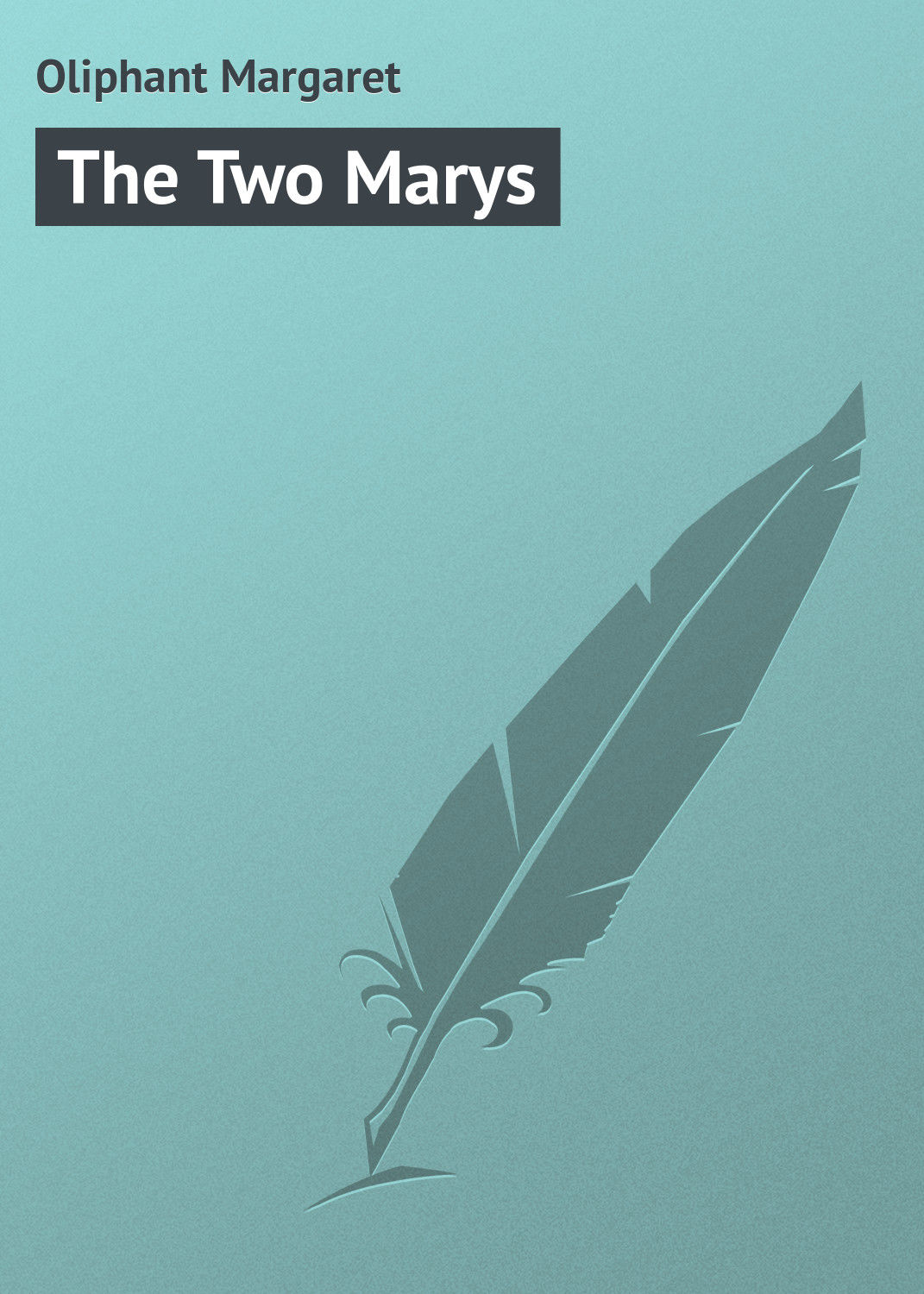 Обложка книги «The Two Marys»