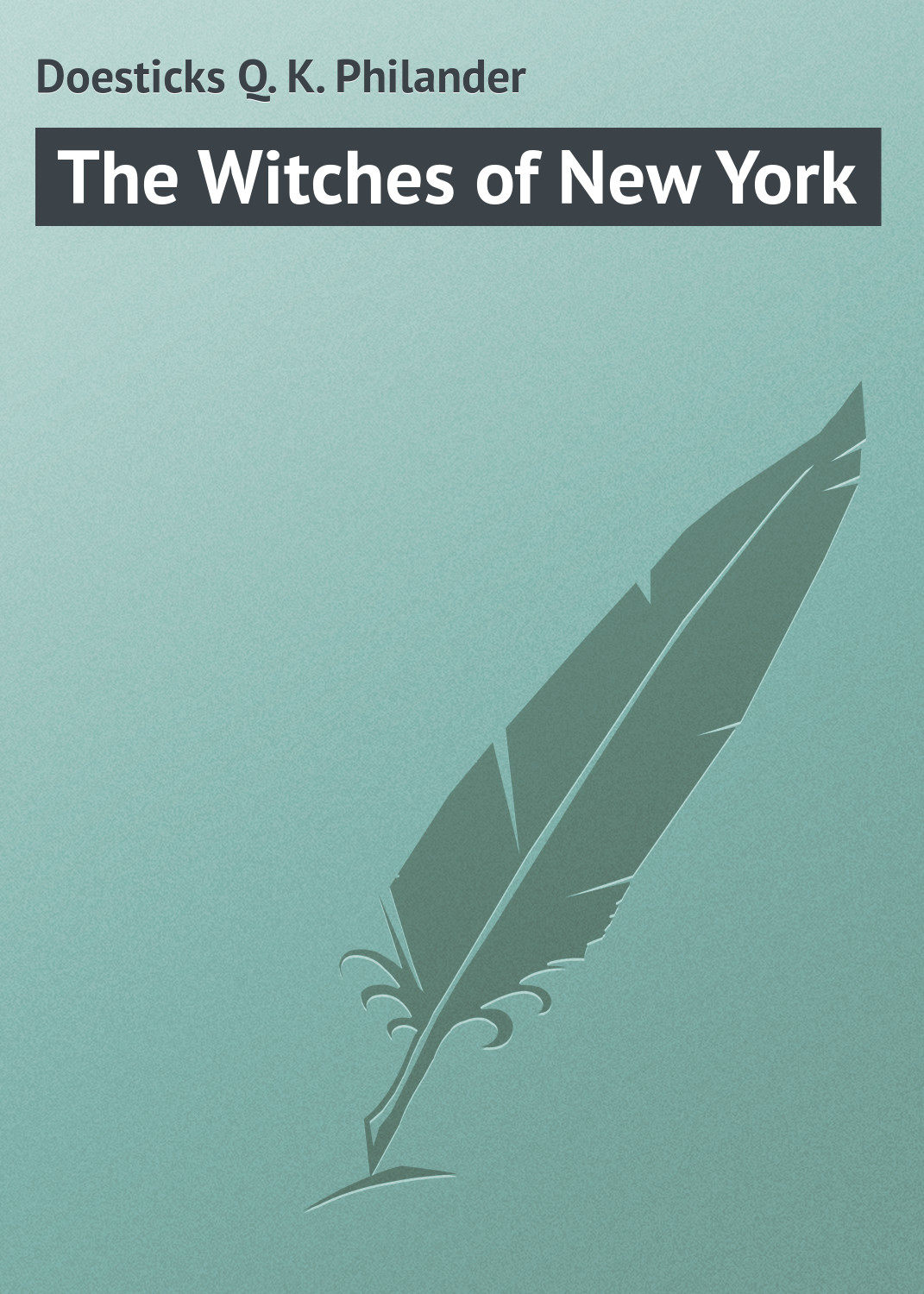 Обложка книги «The Witches of New York»
