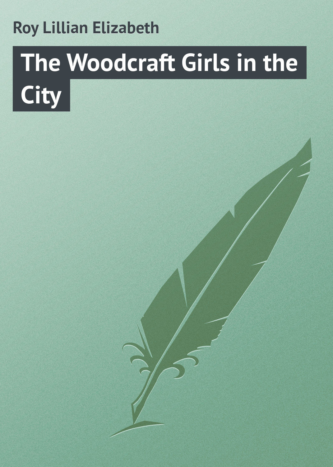 Обложка книги «The Woodcraft Girls in the City»