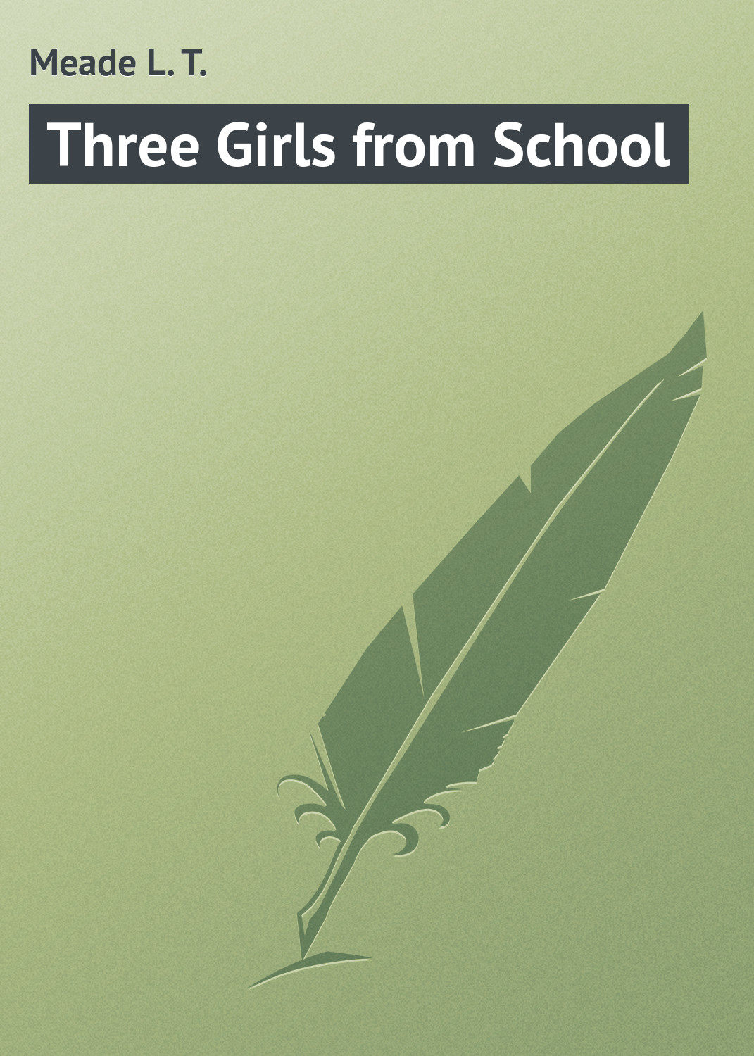 Обложка книги «Three Girls from School»