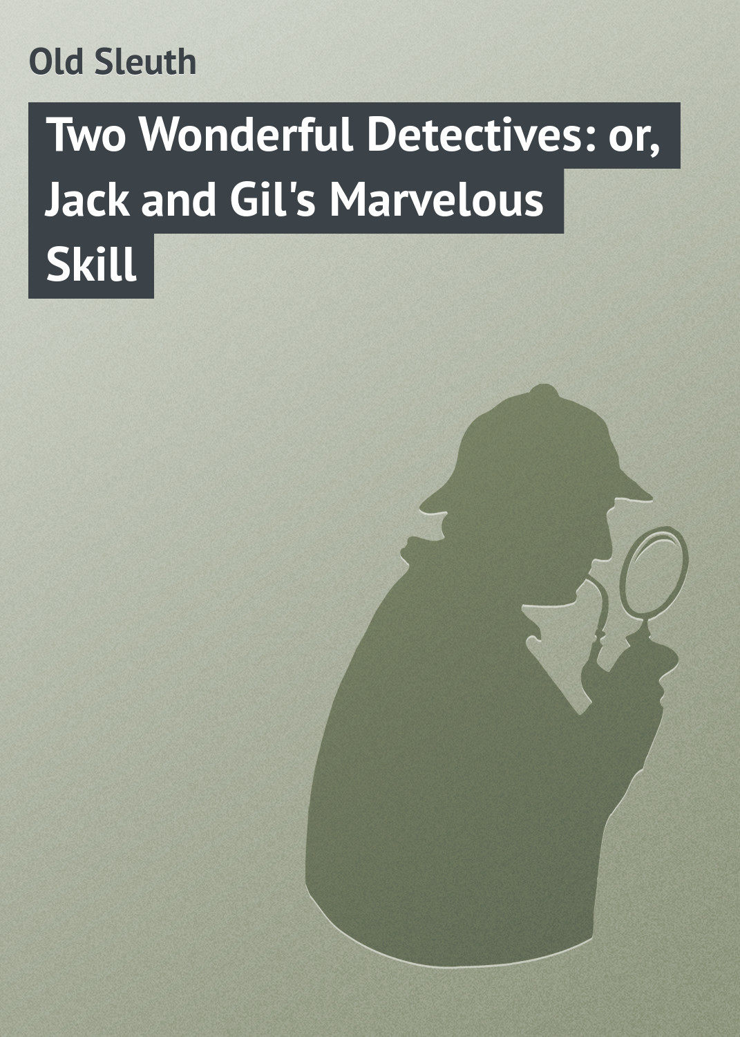 Обложка книги «Two Wonderful Detectives: or, Jack and Gil's Marvelous Skill»
