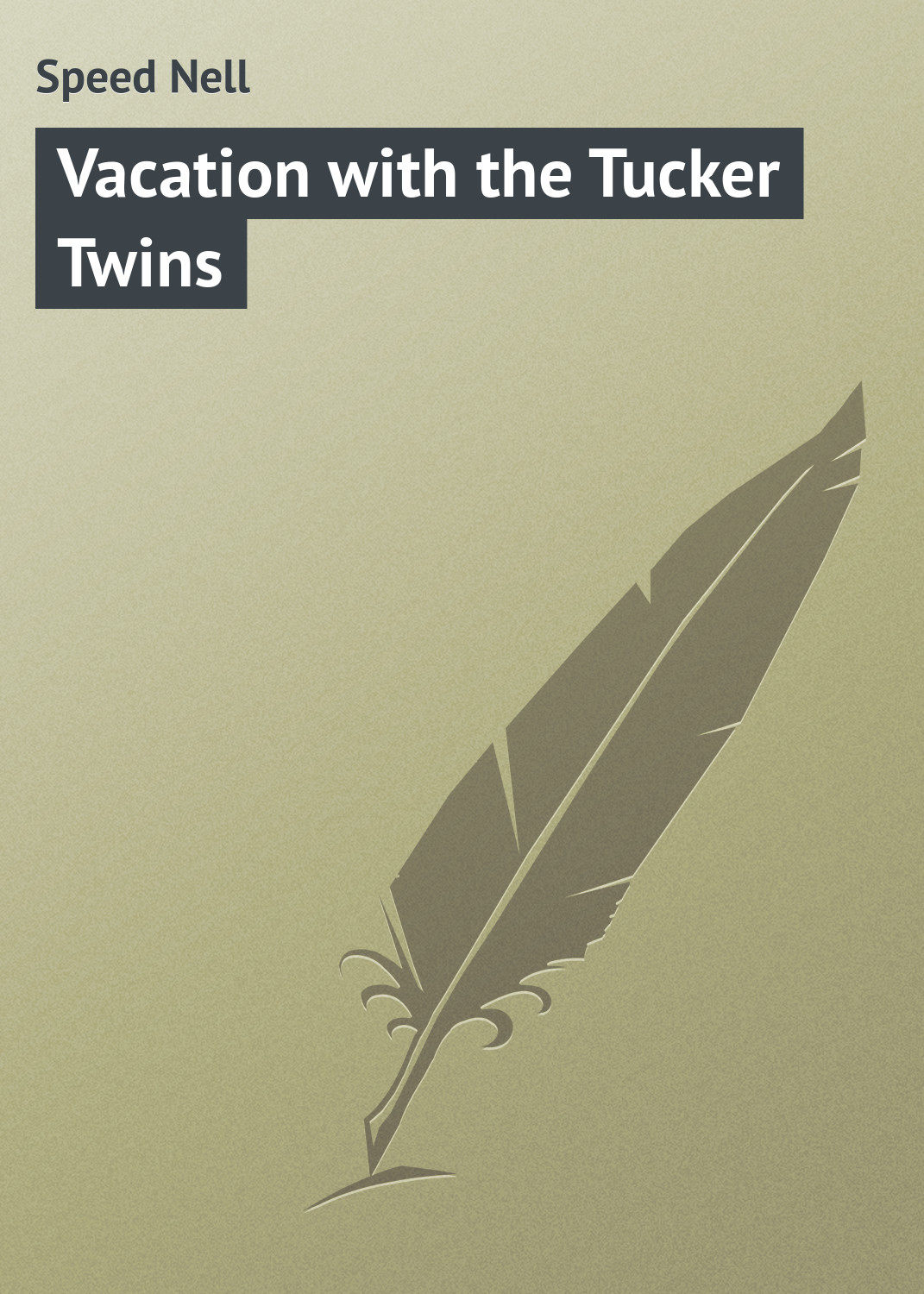 Обложка книги «Vacation with the Tucker Twins»
