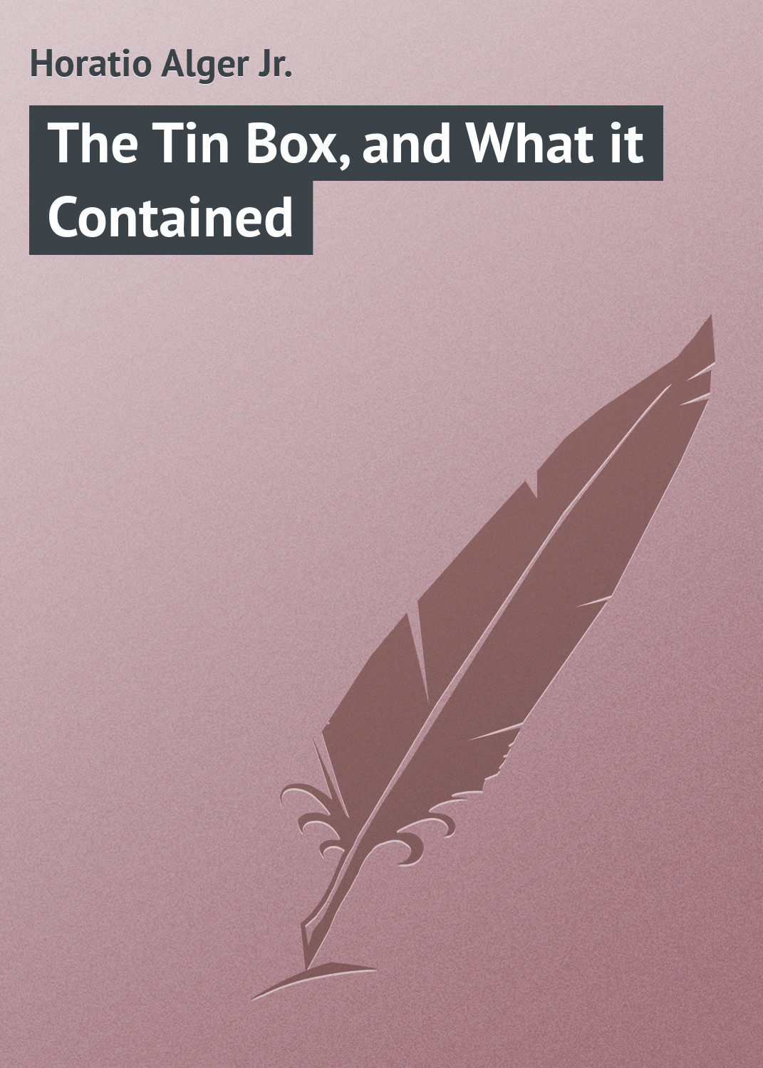 Обложка книги «The Tin Box, and What it Contained»