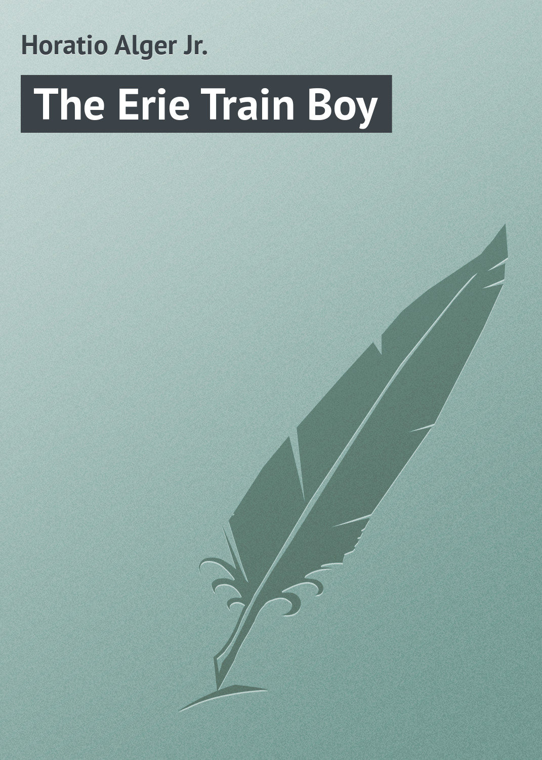 Обложка книги «The Erie Train Boy»