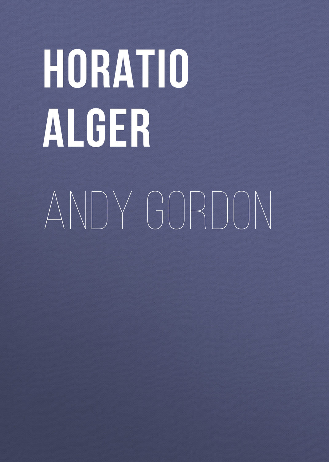 Обложка книги «Andy Gordon»