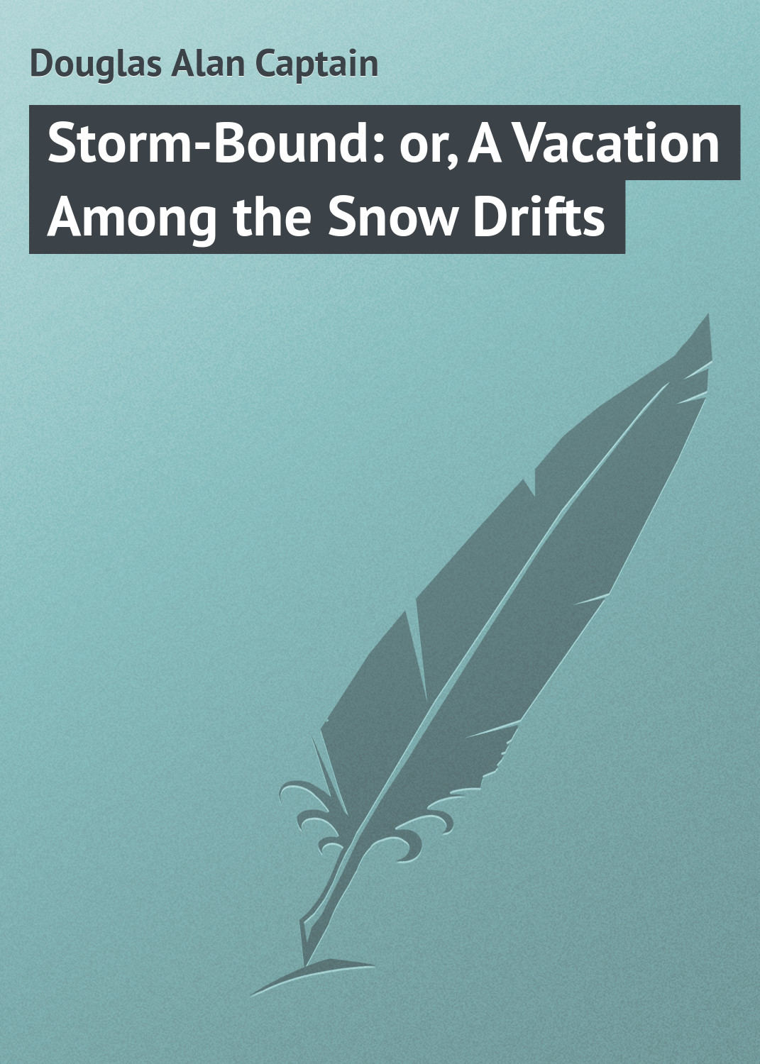 Обложка книги «Storm-Bound: or, A Vacation Among the Snow Drifts»