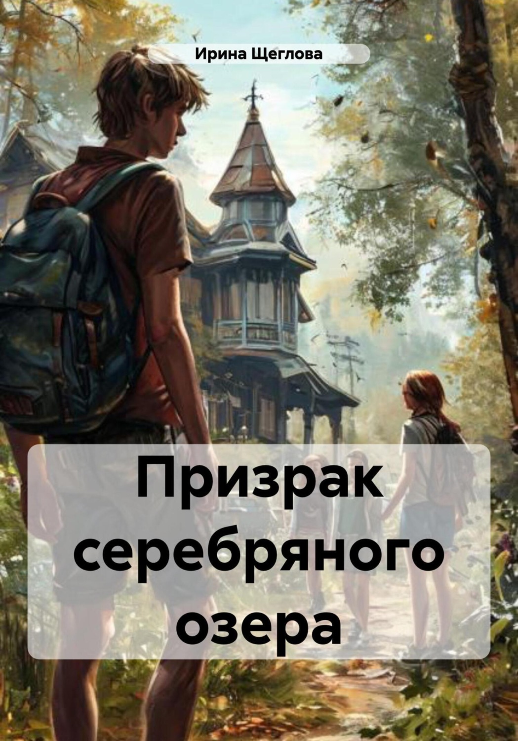 Обложка книги «Призрак серебряного озера»