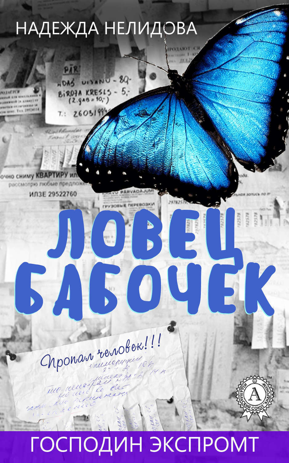Обложка книги «Ловец бабочек»
