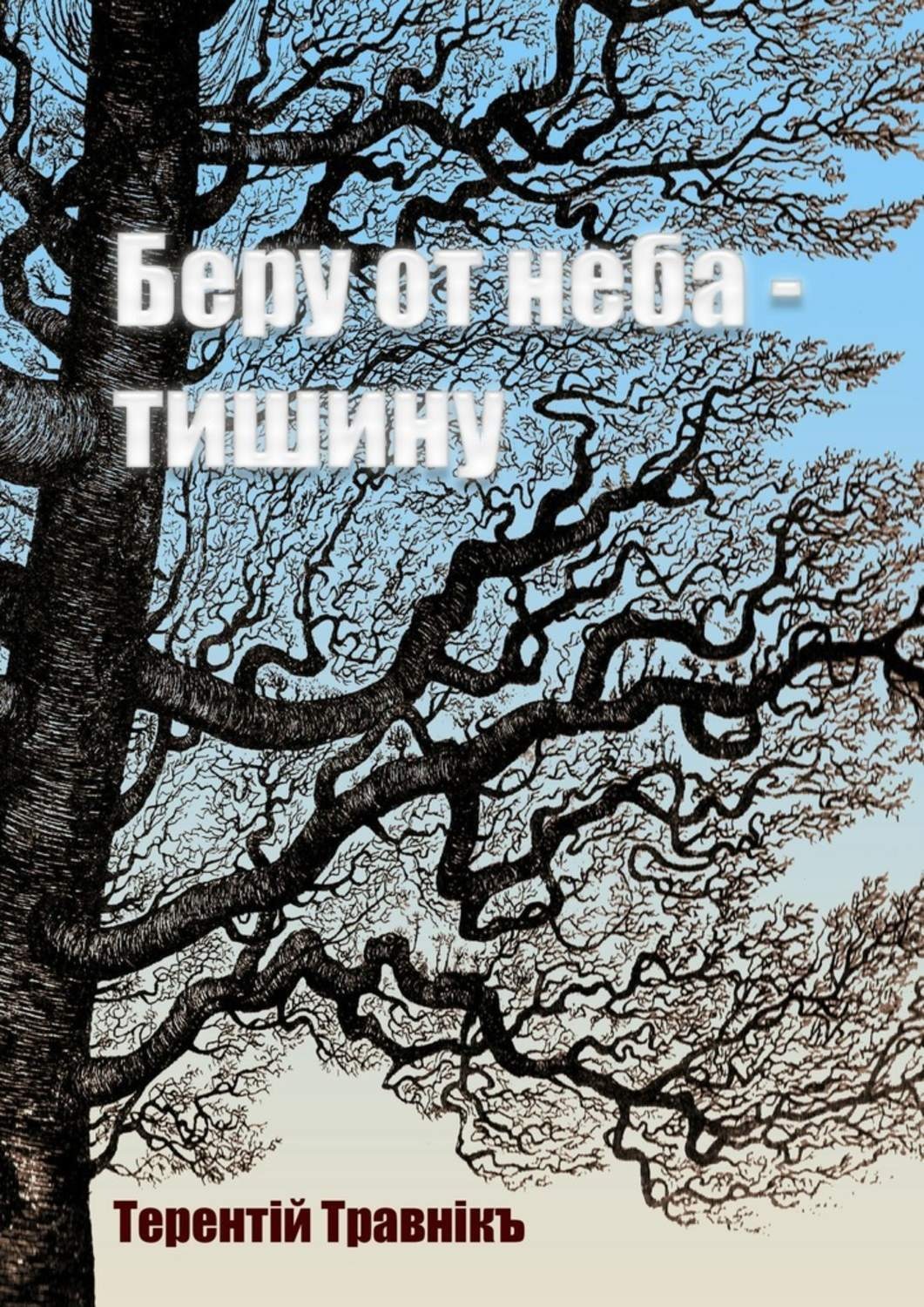 Обложка книги «Беру от неба – тишину»
