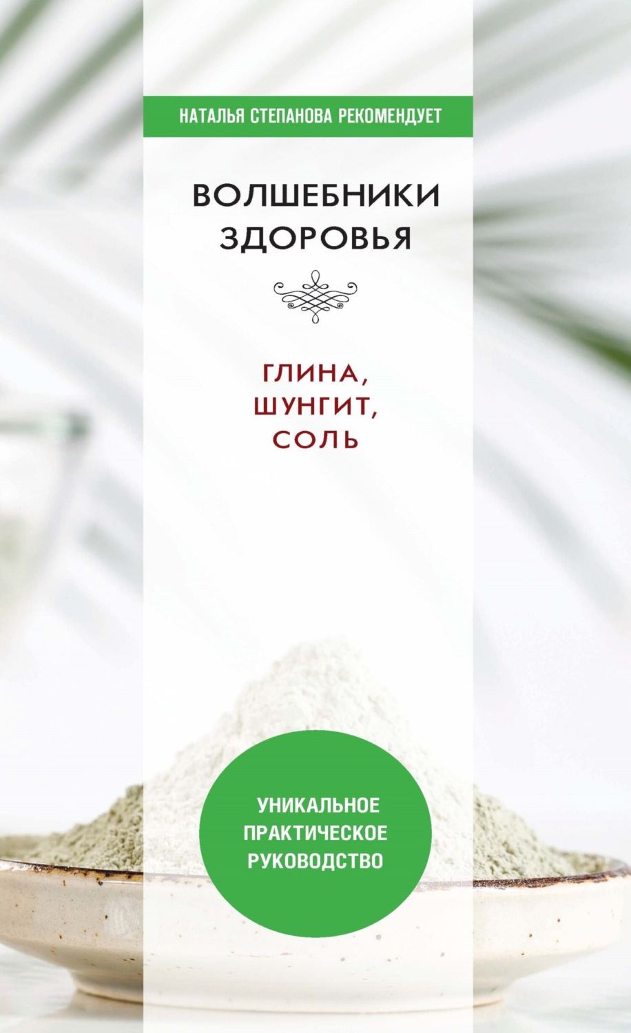 Обложка книги «Волшебники здоровья. Глина, шунгит, соль. Уникальное практическое руководство»