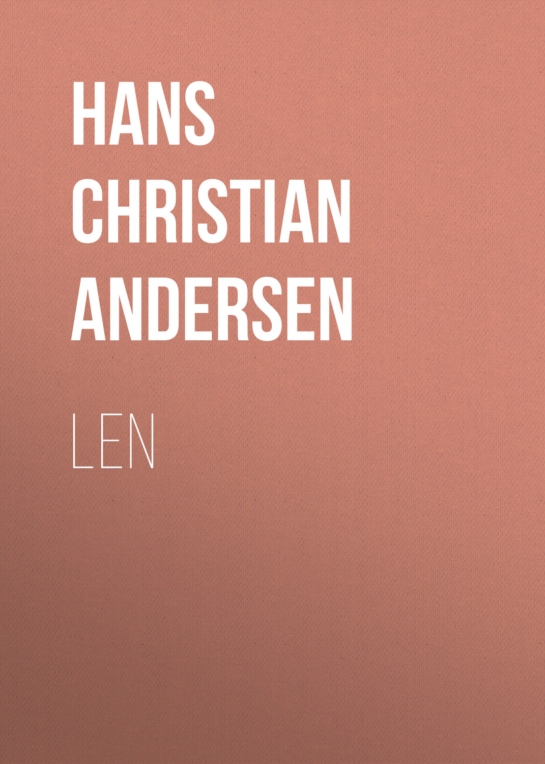 Обложка книги «Len»