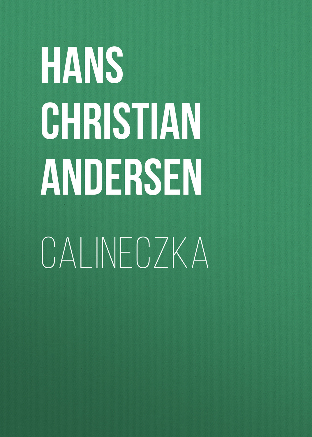 Обложка книги «Calineczka»
