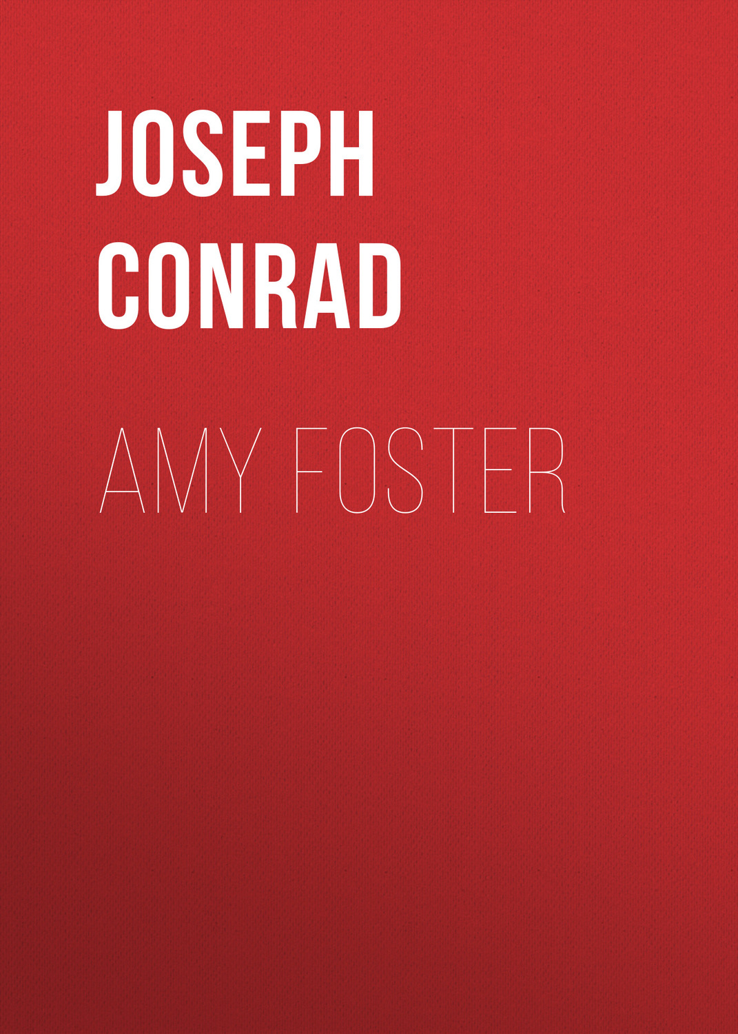 Обложка книги «Amy Foster»