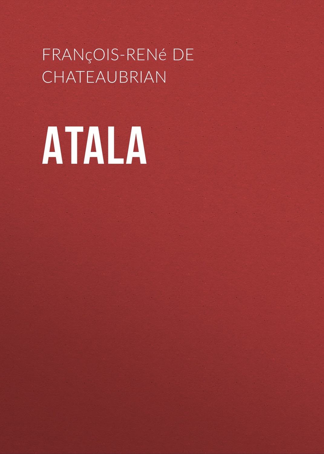 Обложка книги «Atala»