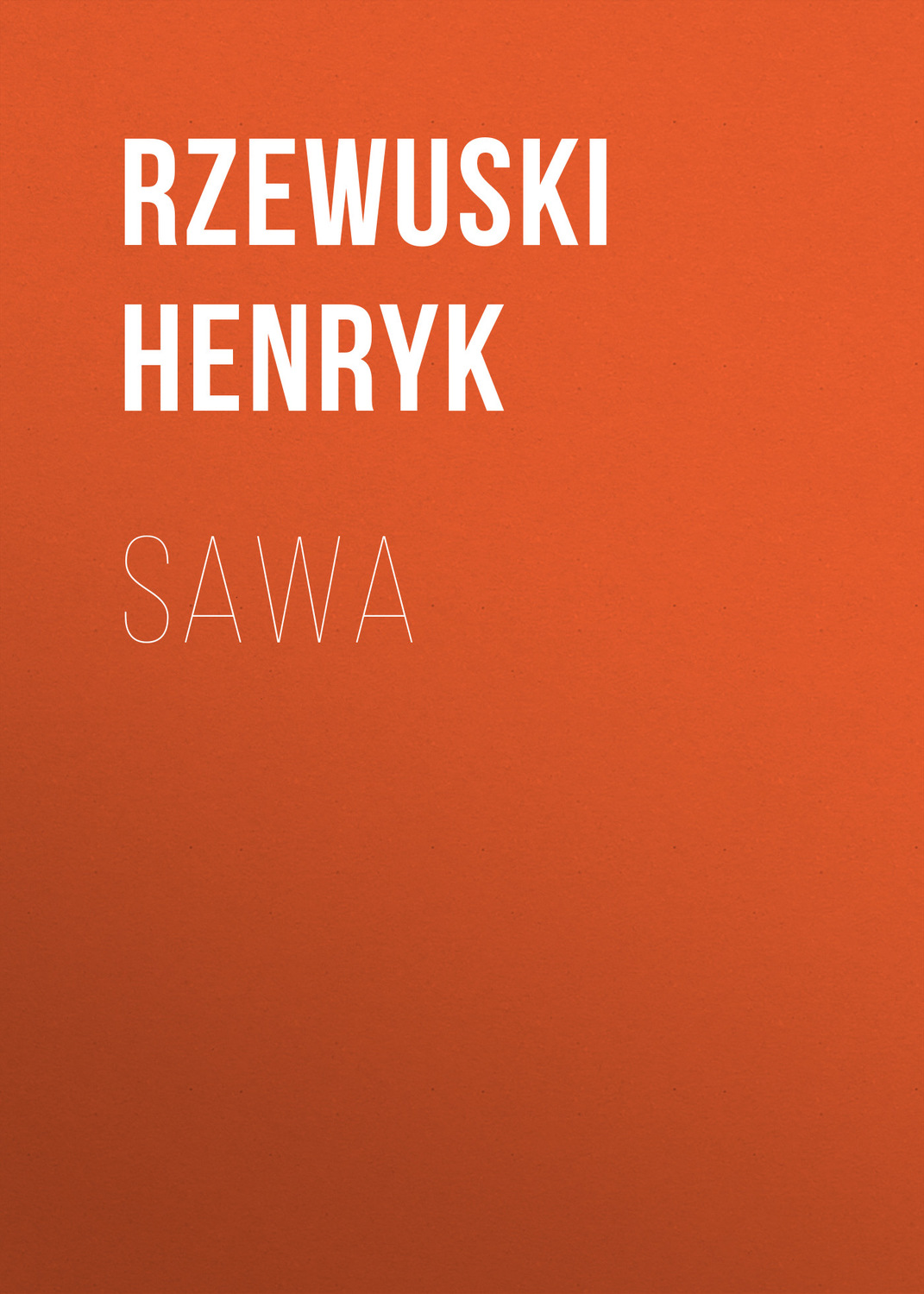 Обложка книги «Sawa»