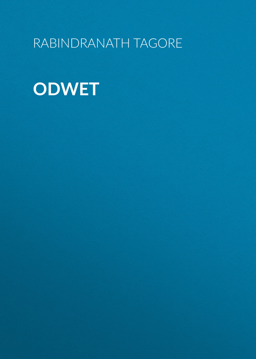 Обложка книги «Odwet»