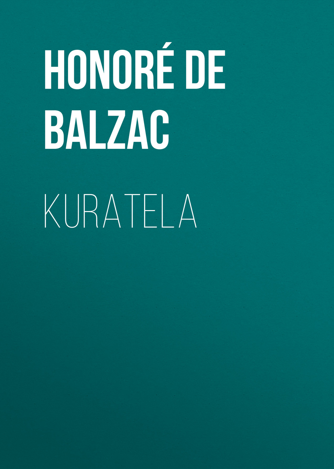 Обложка книги «Kuratela»